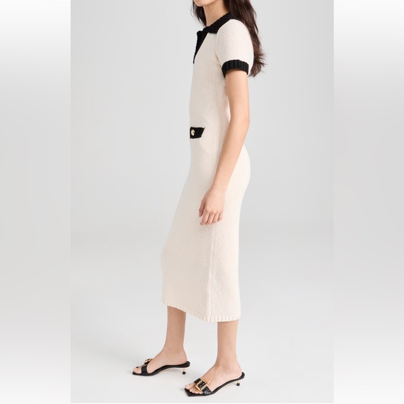 endless rose Crochet Knit Collared Dress - Picture 5 of 5